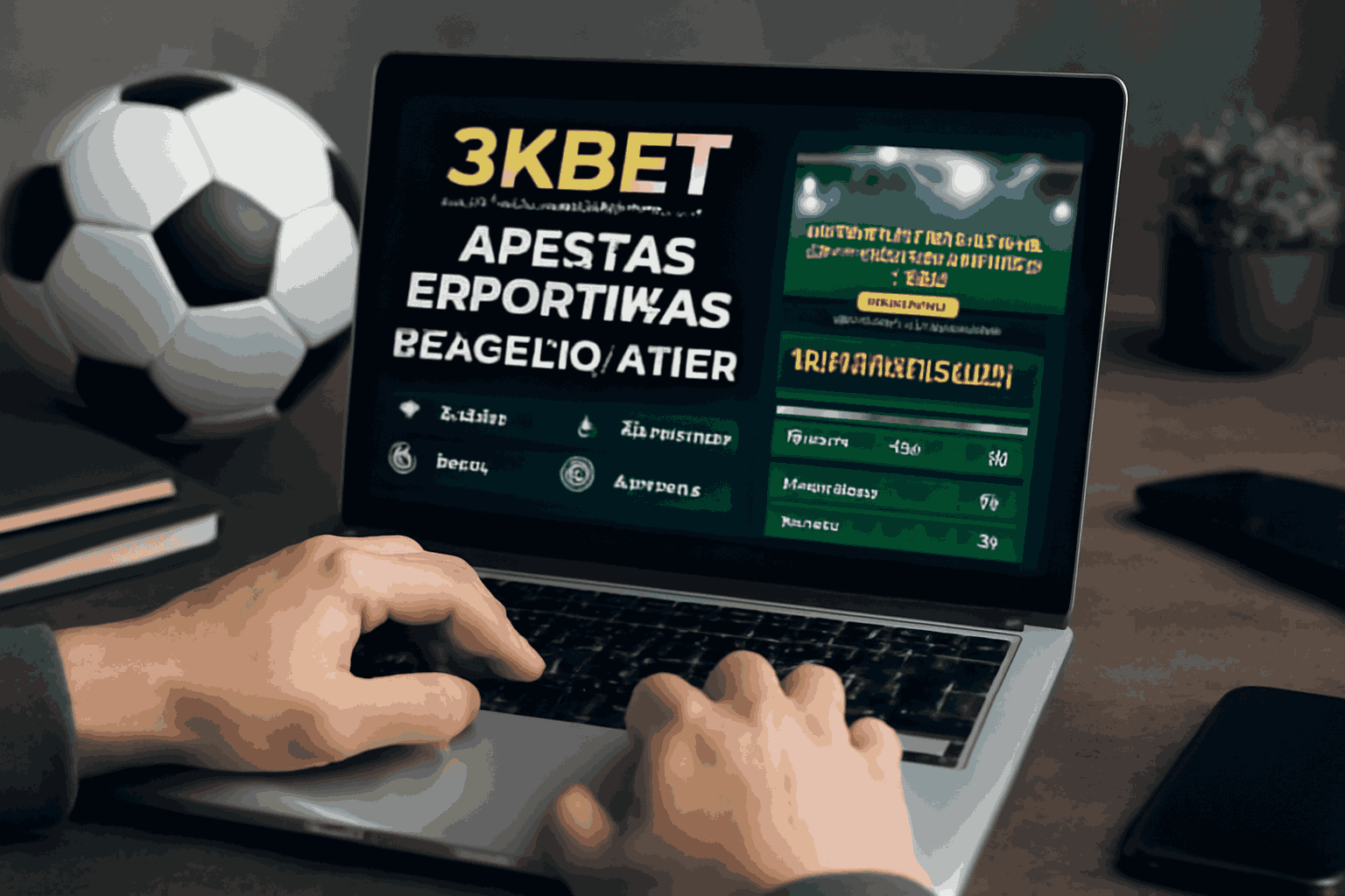 Apostas esportivas no cassino online 3KBET